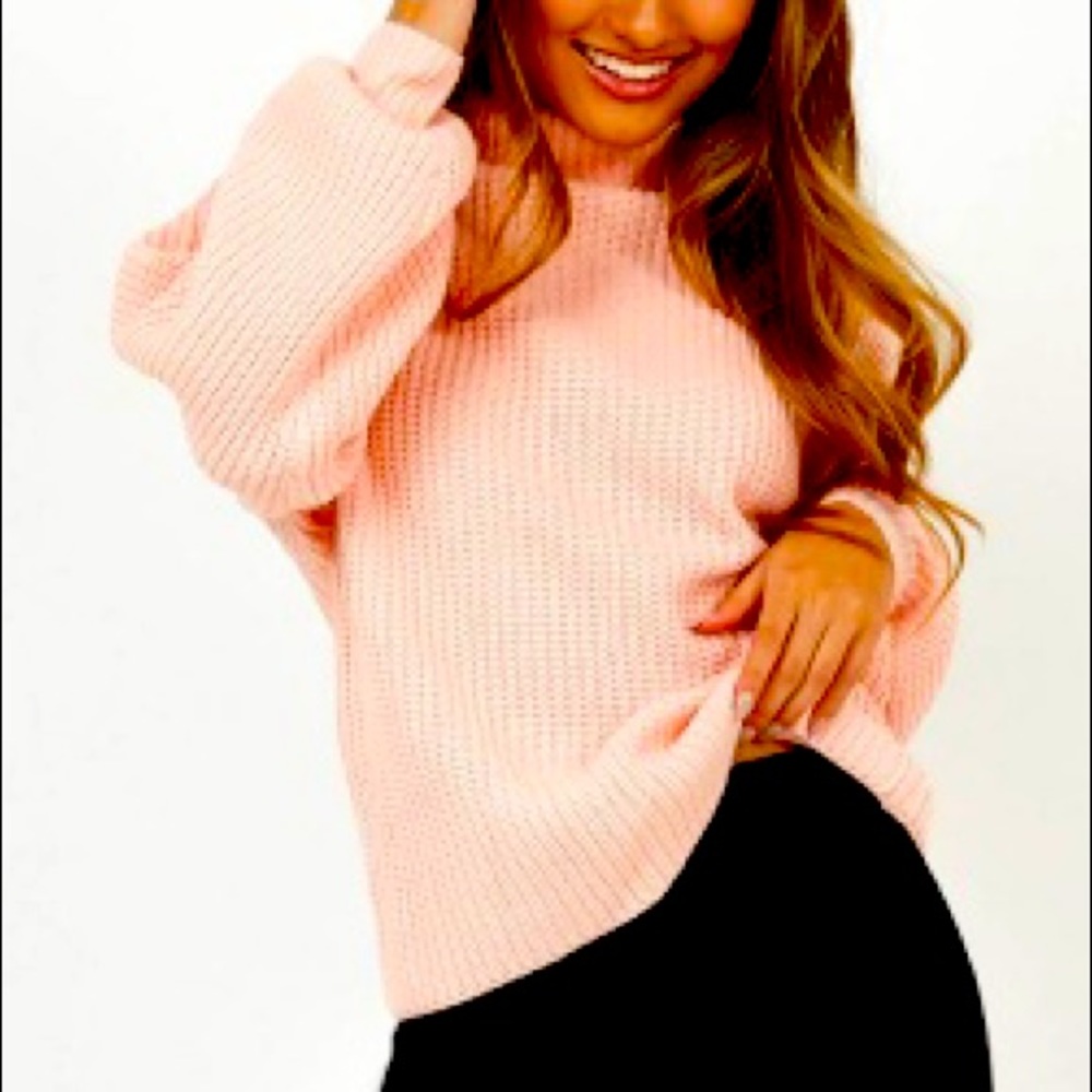 Pink Sweater